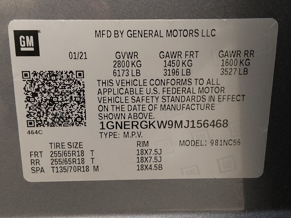 2021 Chevrolet Traverse in Fairfield, OH 45014 - 18120987 33