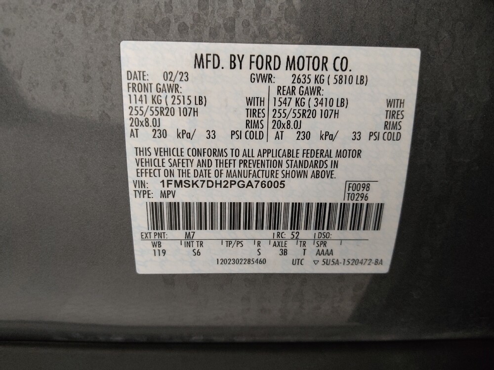 2023 Ford Explorer in Gladstone, MO 64118 - 18120997 33