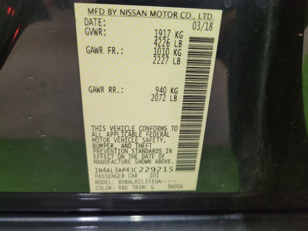 2018 Nissan Altima in Lexington, KY 40509 - 18120998 33