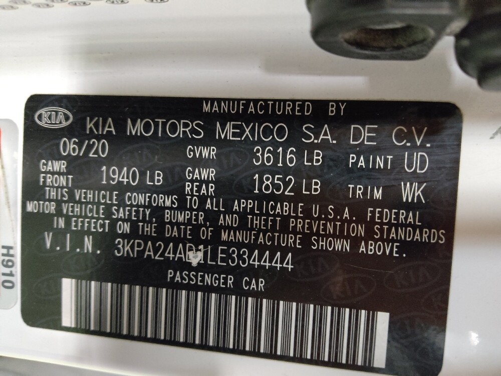 2020 Kia Rio in Arlington, TX 76011 - 18121004 33