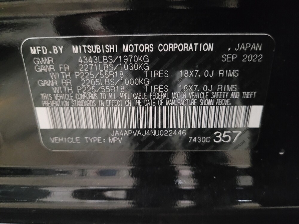 2022 Mitsubishi Outlander Sport in Chesapeake, VA 23320 - 18121005 33