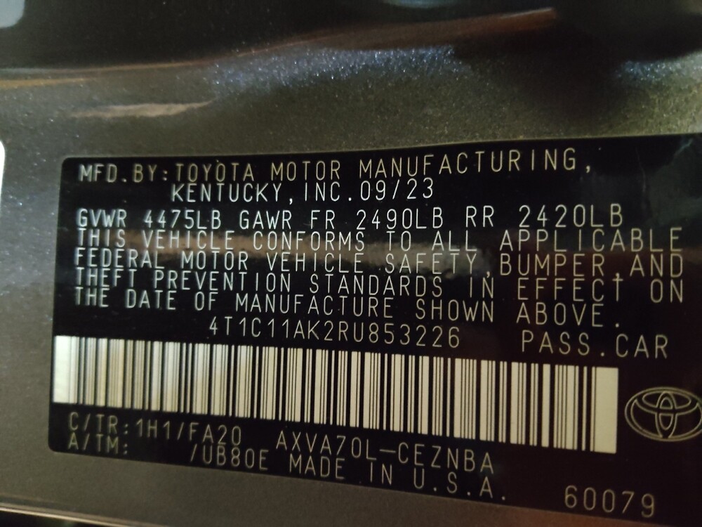 2024 Toyota Camry in Raleigh, NC 27604 - 18121006 33