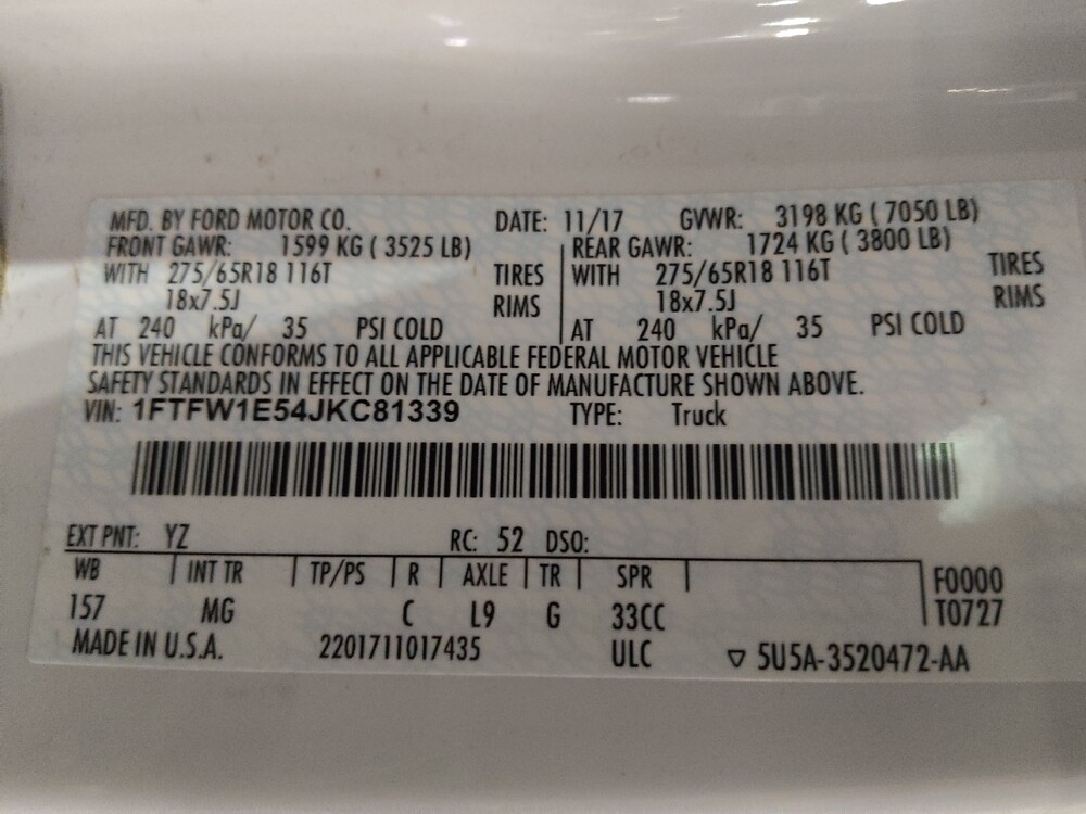 2018 Ford F150 in Lewisville, TX 75067 - 18121009 33