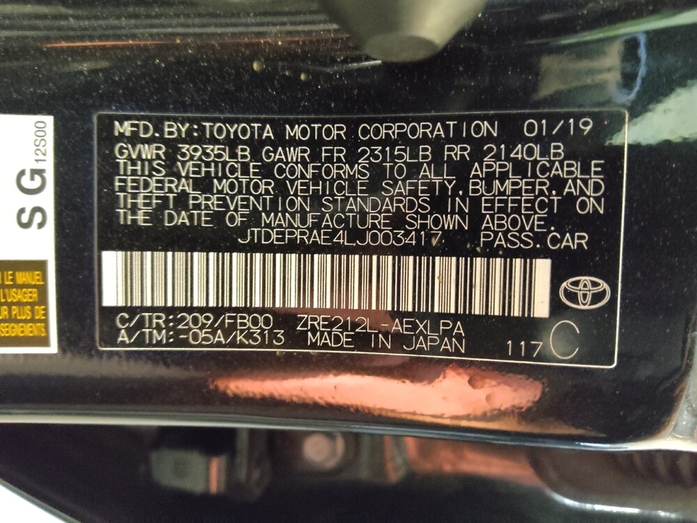 2020 Toyota Corolla in Raleigh, NC 27604 - 18121011 33