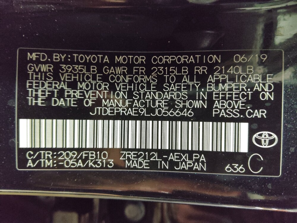 2020 Toyota Corolla in Fort Worth, TX 76116 - 18121021 33