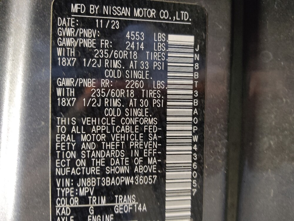 2023 Nissan Rogue in Tucson, AZ 85705 - 18121030 33