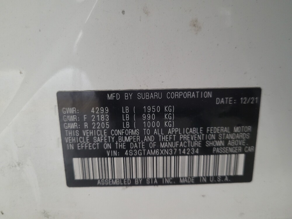 2022 Subaru Impreza in Conyers, GA 30094 - 18121046 33