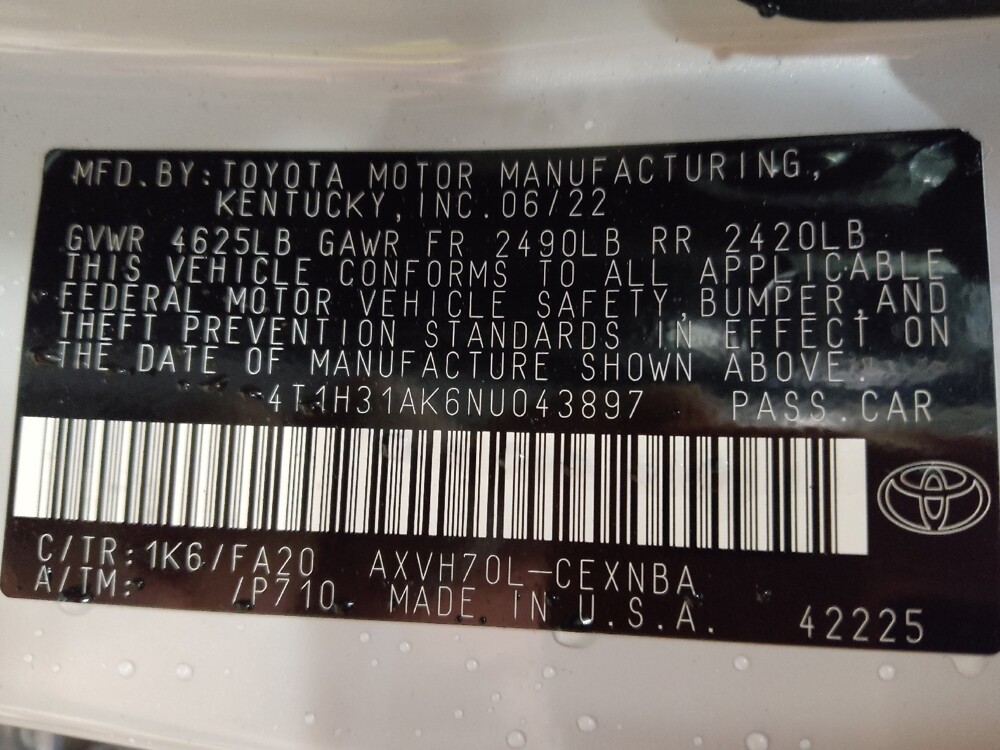 2022 Toyota Camry in Fayetteville, NC 28304 - 18121047 33