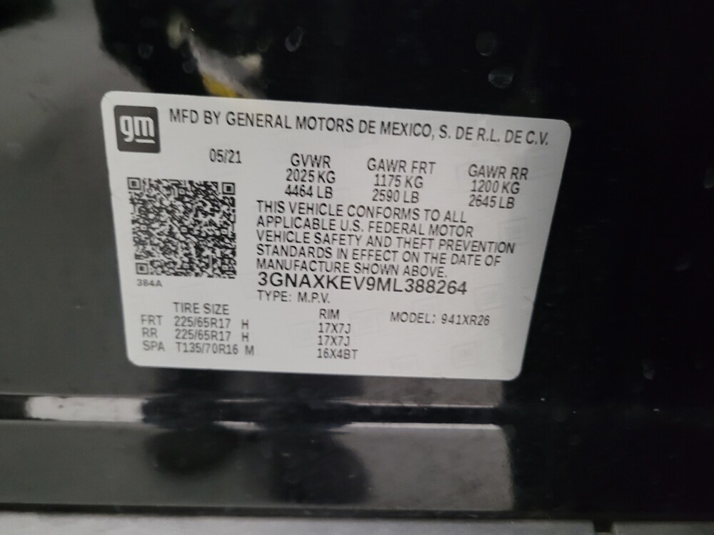 2021 Chevrolet Equinox in El Cajon, CA 92020 - 18121052 33