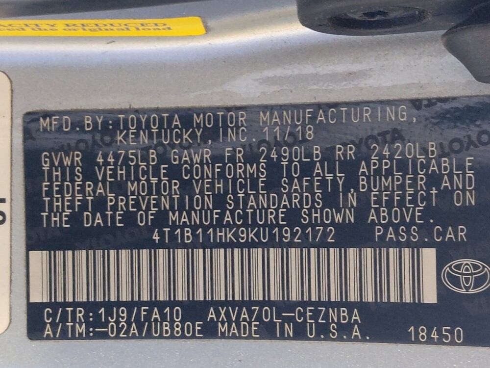 2019 Toyota Camry in Tyler, TX 75701 - 18121074 33