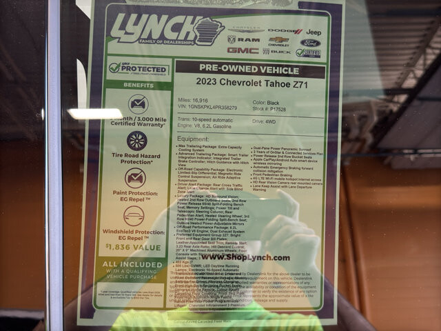 2023 Chevrolet Tahoe in Burlington, WI 53105 - 18121148 42
