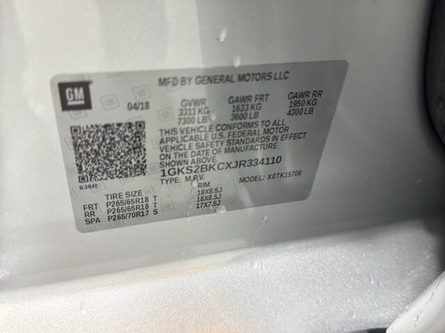 2018 GMC Yukon in Burlington, WI 53105 - 18121149 42