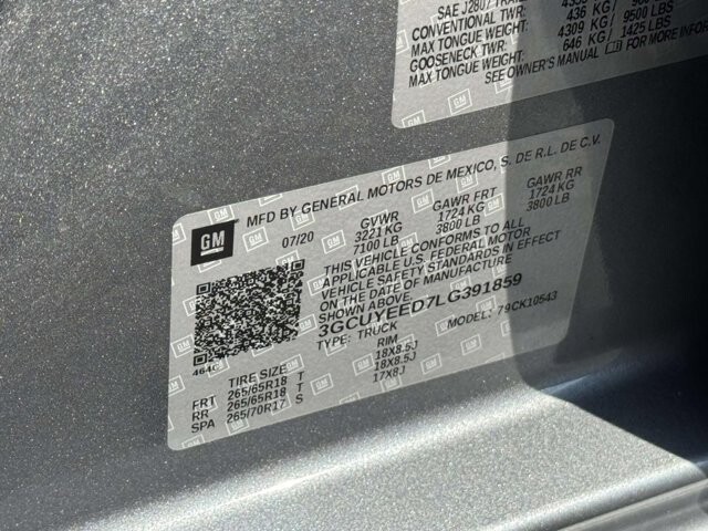 2020 Chevrolet Silverado 1500 in Winchester, VA 22602 - 18121182 58