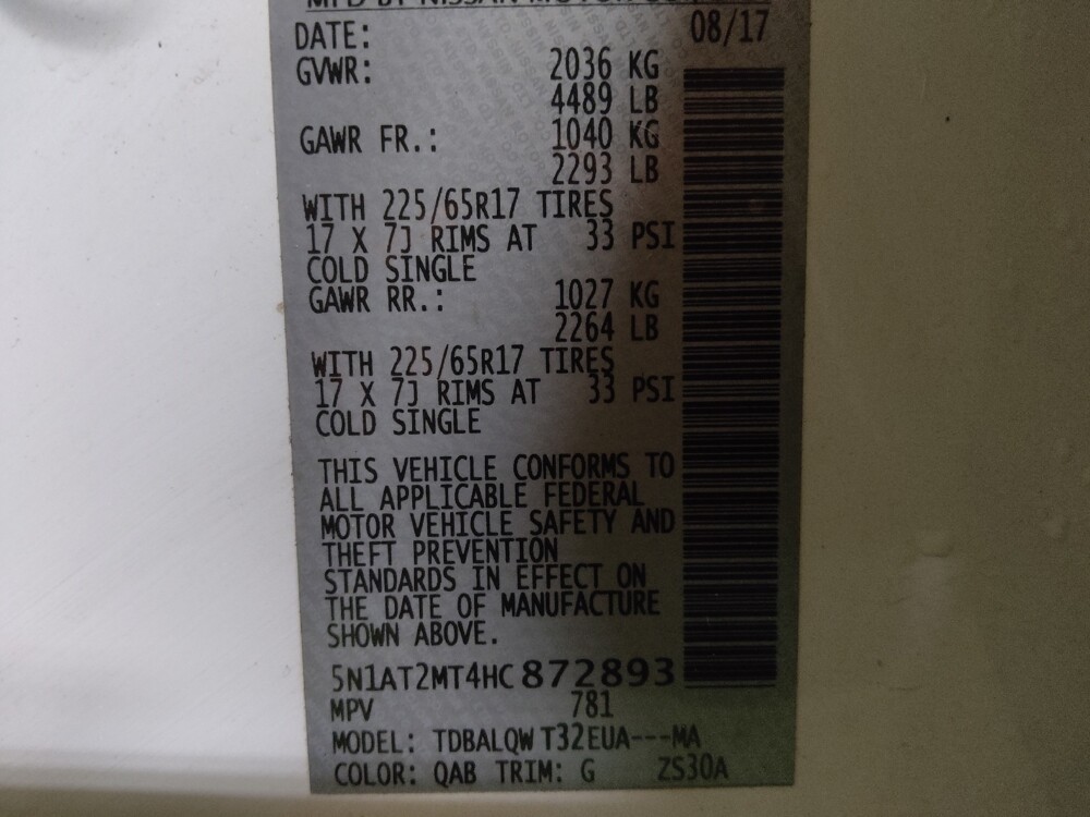 2017 Nissan Rogue in Birmingham, AL 35215 - 18121205 33