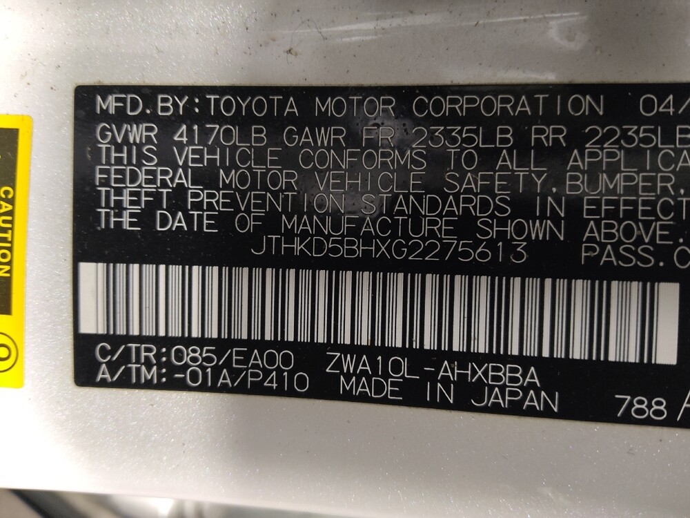 2016 Lexus CT 200h in Union City, GA 30291 - 18121208 33