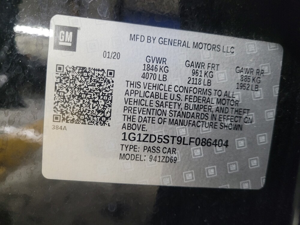 2020 Chevrolet Malibu in Stone Mountain, GA 30083 - 18121216 33