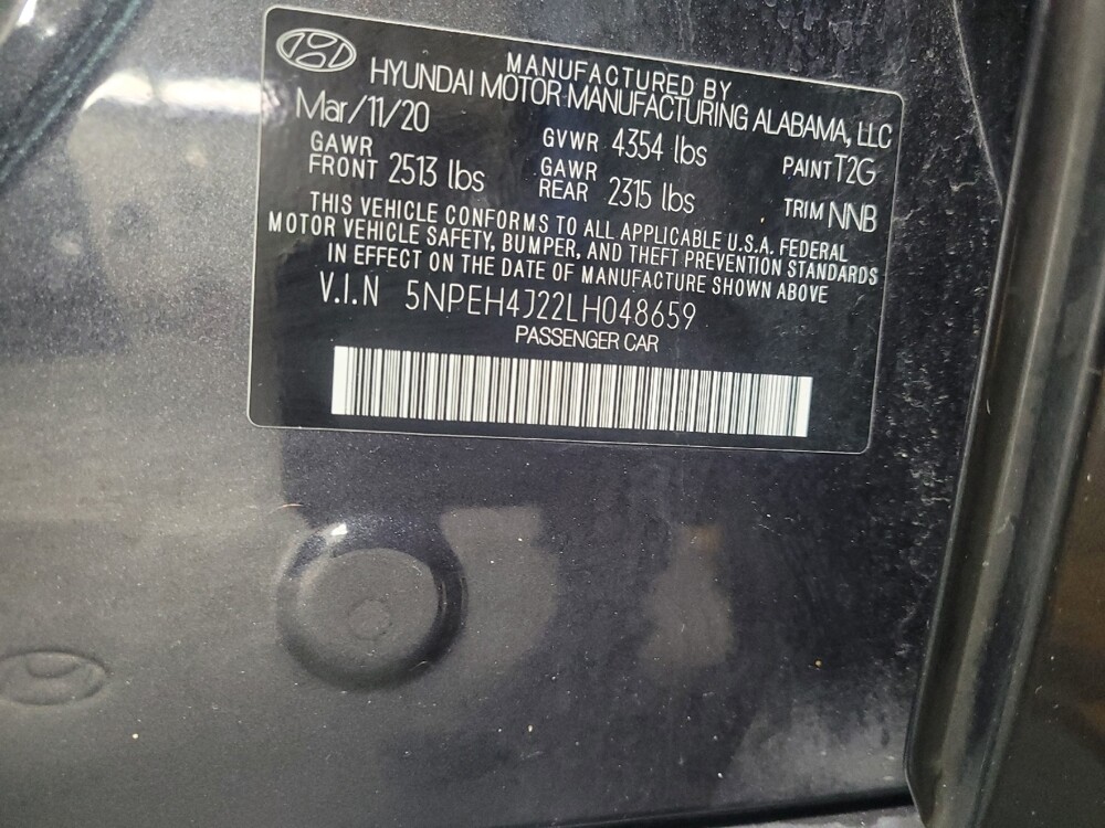 2020 Hyundai Sonata in Conyers, GA 30094 - 18121218 33