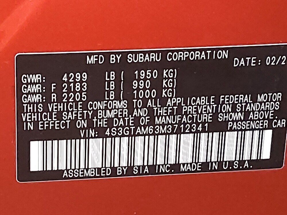 2021 Subaru Impreza in Fort Worth, TX 76116 - 18121222 33