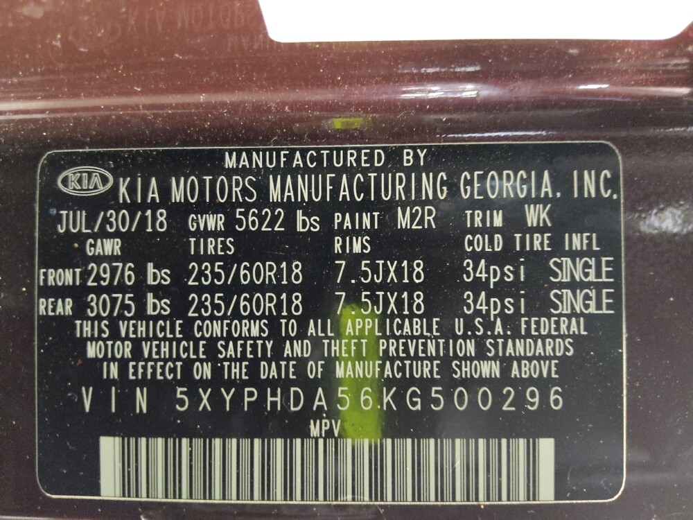 2019 Kia Sorento in Fort Myers, FL 33907 - 18121230 33