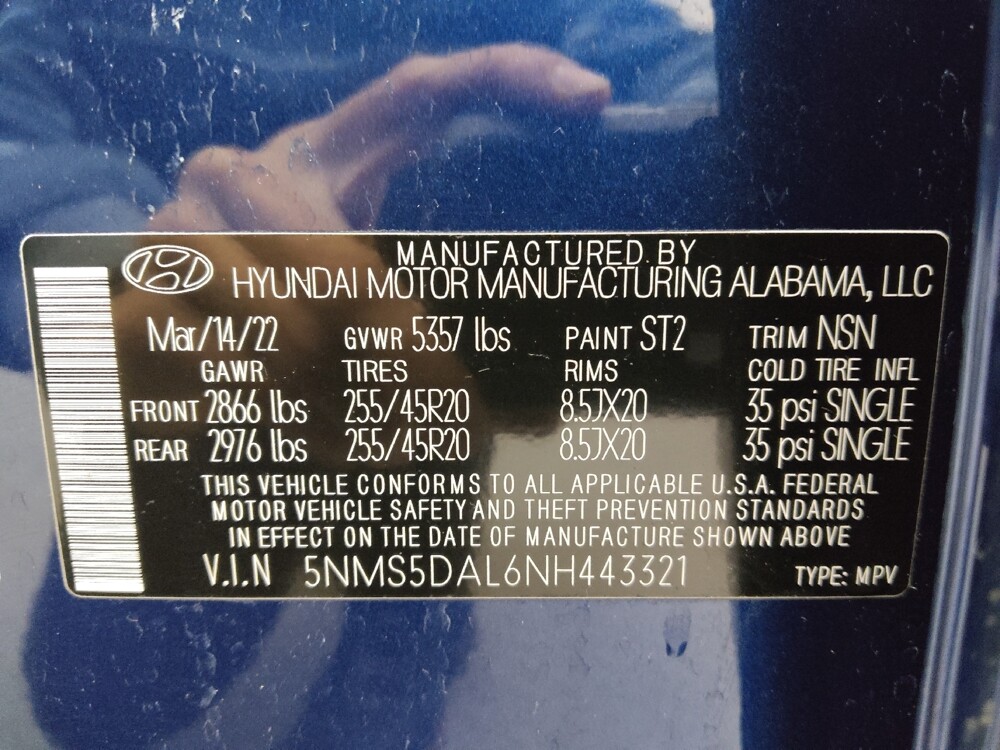 2022 Hyundai Santa Fe in Springfield, MO 65807 - 18121251 33