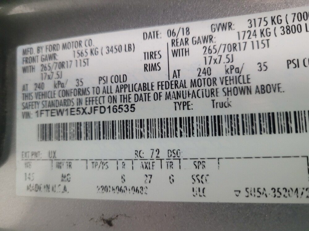 2018 Ford F150 in Memphis, TN 38115 - 18121274 33