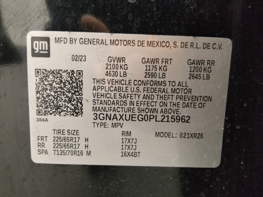 2023 Chevrolet Equinox in Albuquerque, NM 87113 - 18121278 33