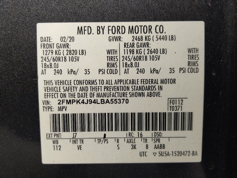 2020 Ford Edge in Temple, TX 76502 - 18121282 33