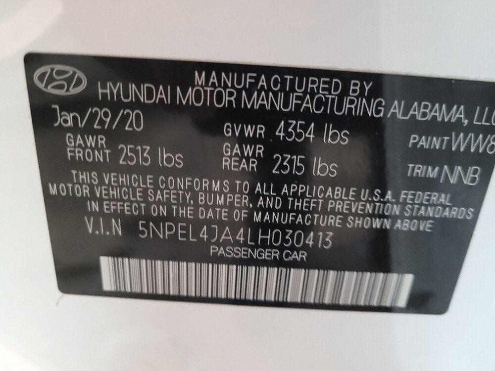 2020 Hyundai Sonata in Pittsburgh, PA 15236 - 18121299 33