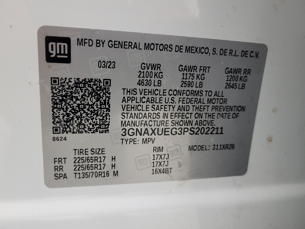 2023 Chevrolet Equinox in St. Louis, MO 63125 - 18121304 33