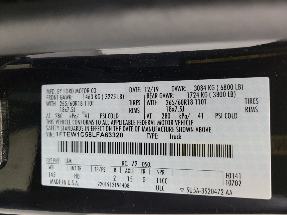 2020 Ford F150 in Eastpointe, MI 48021 - 18121320 33