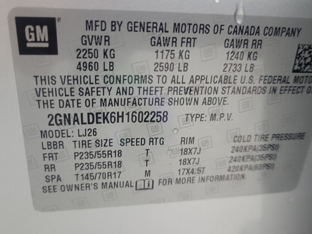 2017 Chevrolet Equinox in Memphis, TN 38128 - 18121330 33