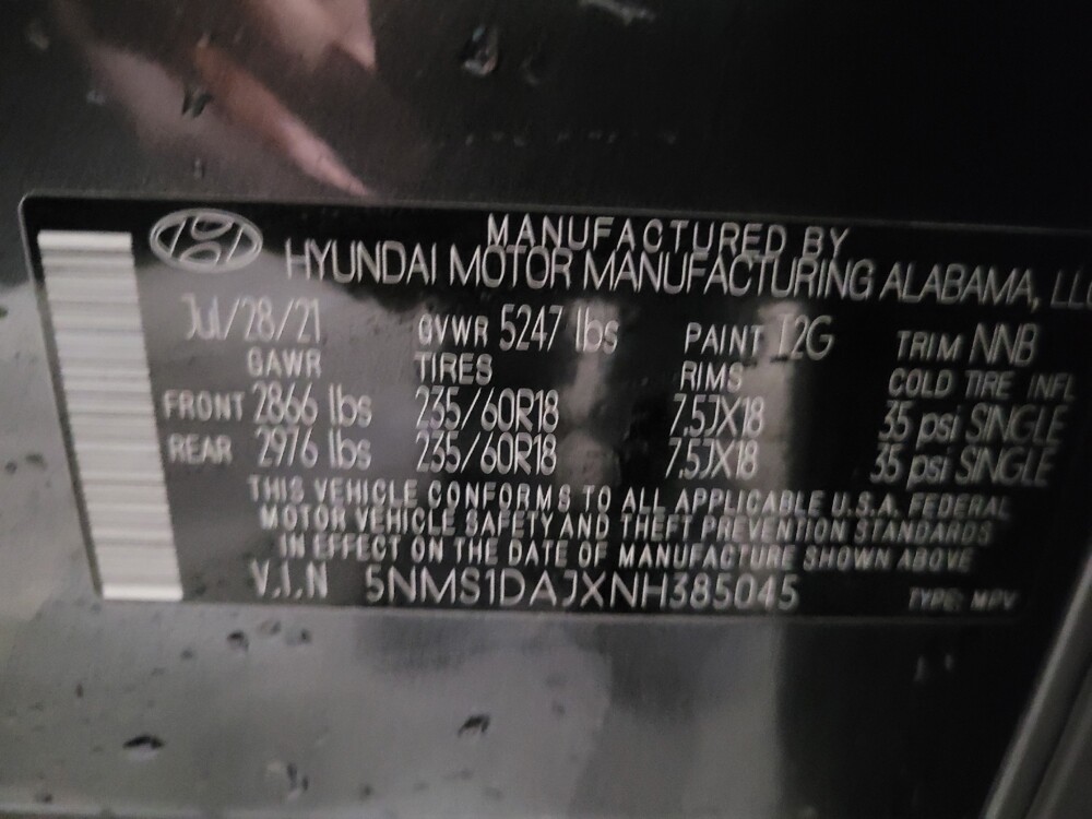 2022 Hyundai Santa Fe in New Castle, DE 19720 - 18121336 33