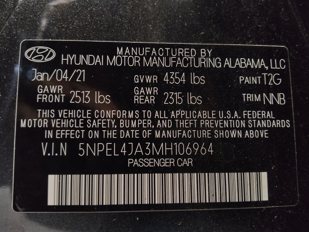 2021 Hyundai Sonata in Macon, GA 31210 - 18121337 33