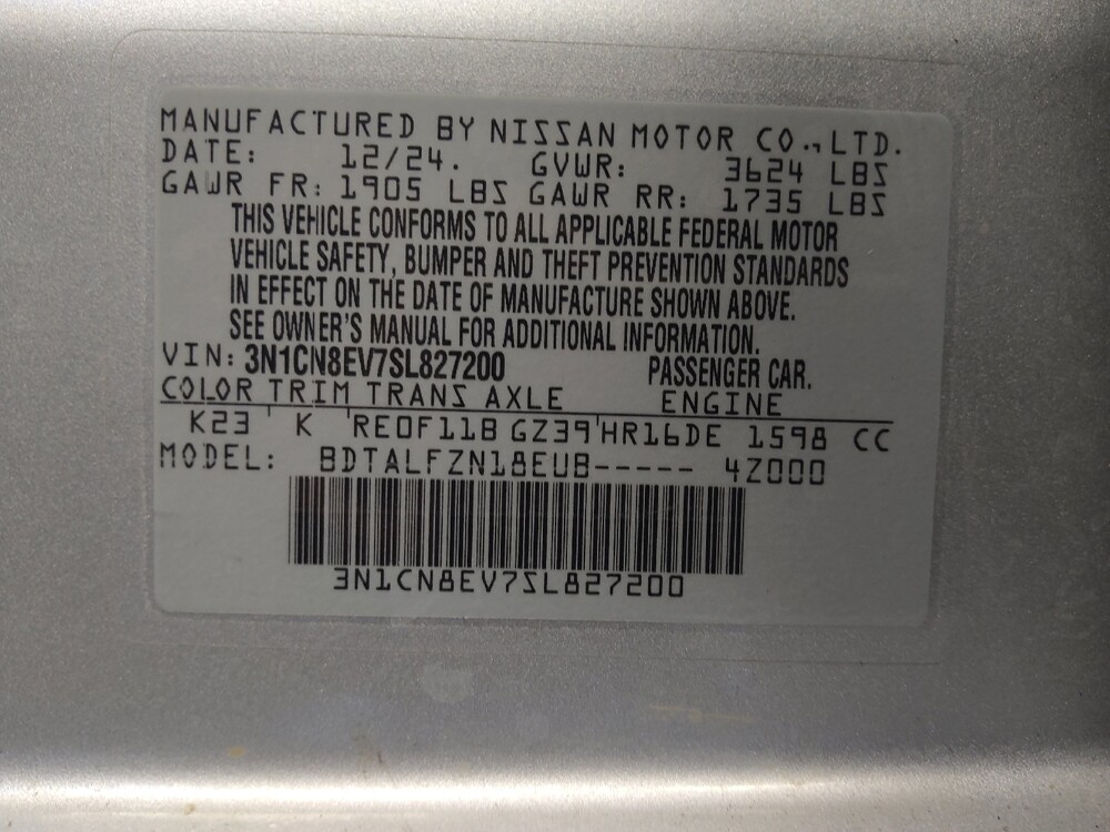 2025 Nissan Versa in Temple, TX 76502 - 18121350 33