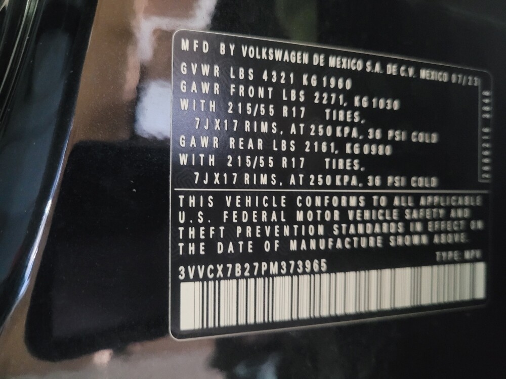 2023 Volkswagen Taos in Union City, GA 30291 - 18121352 33