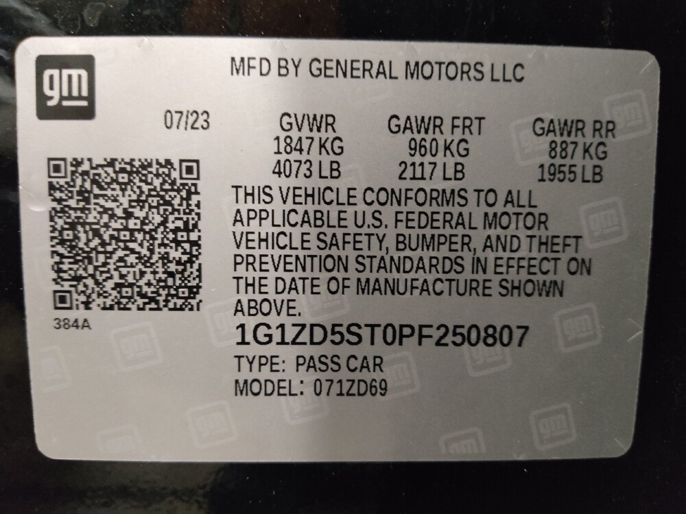 2023 Chevrolet Malibu in Orlando, FL 32808 - 18121366 33