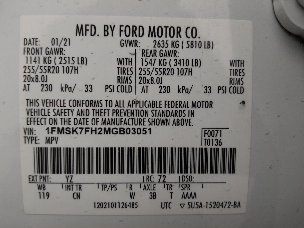 2021 Ford Explorer in Albuquerque, NM 87113 - 18121372 33