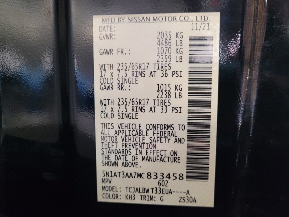 2021 Nissan Rogue in Montclair, CA 91763 - 18121374 33