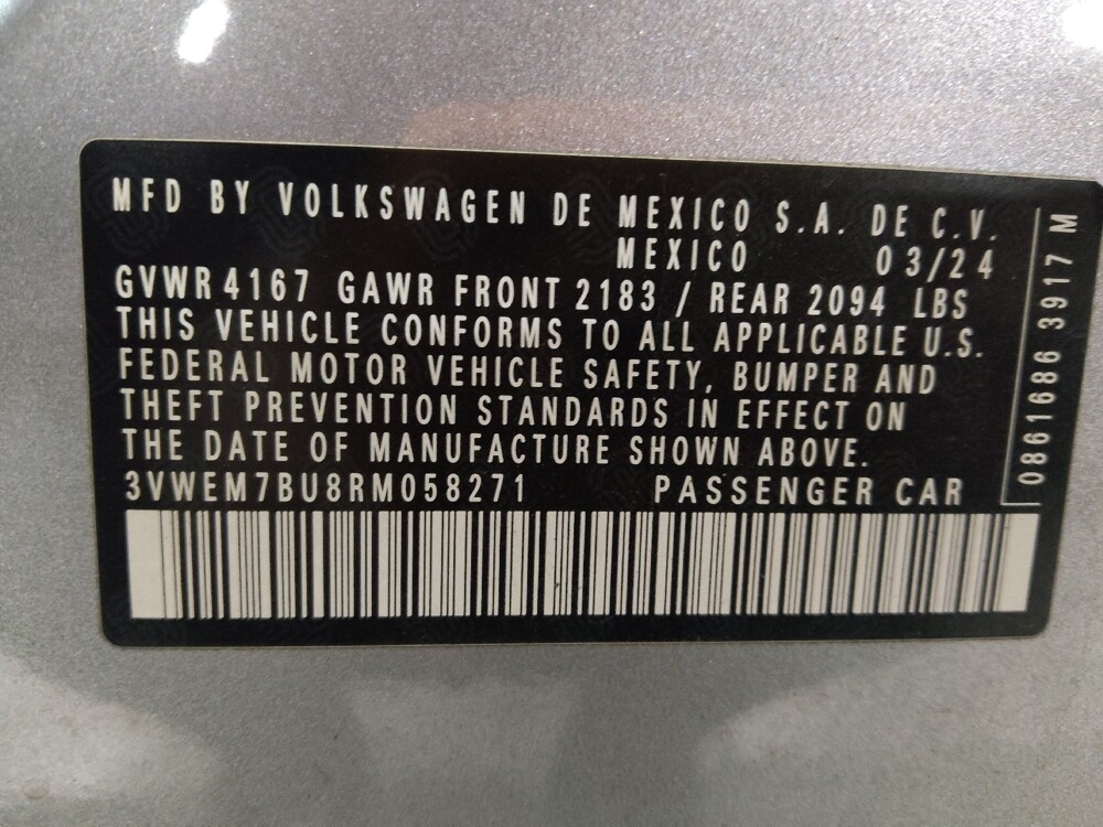 2024 Volkswagen Jetta in Fort Worth, TX 76116 - 18121413 33