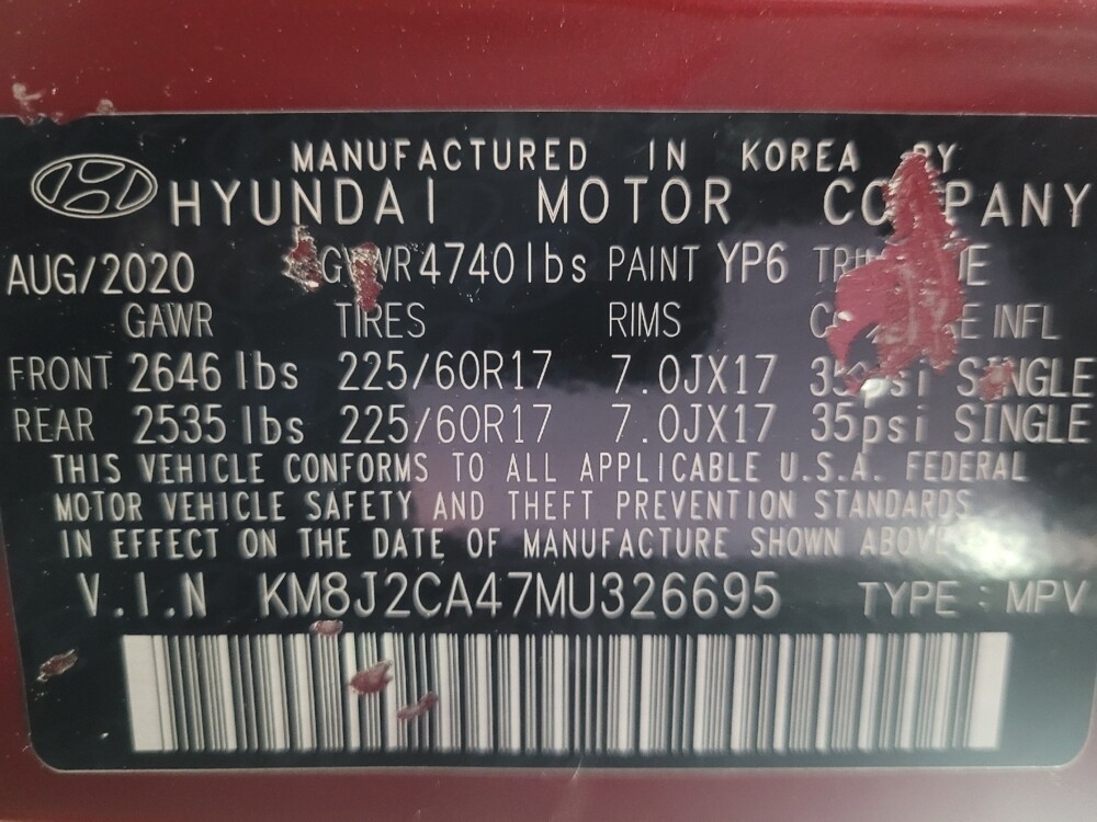 2021 Hyundai Tucson in Union City, GA 30291 - 18121419 33