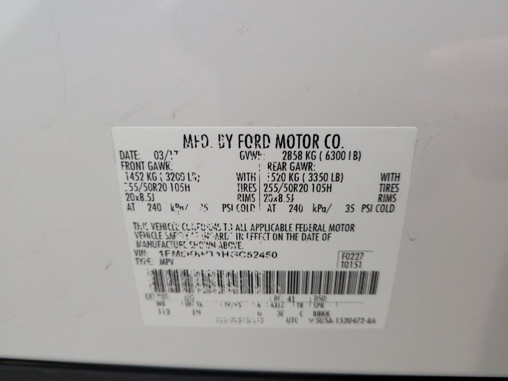 2017 Ford Explorer in Taylor, MI 48180 - 18121421 33