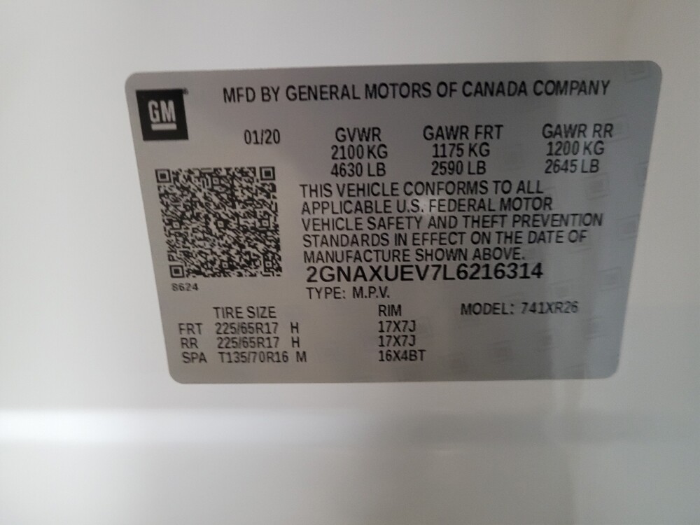 2020 Chevrolet Equinox in New Castle, DE 19720 - 18121438 33