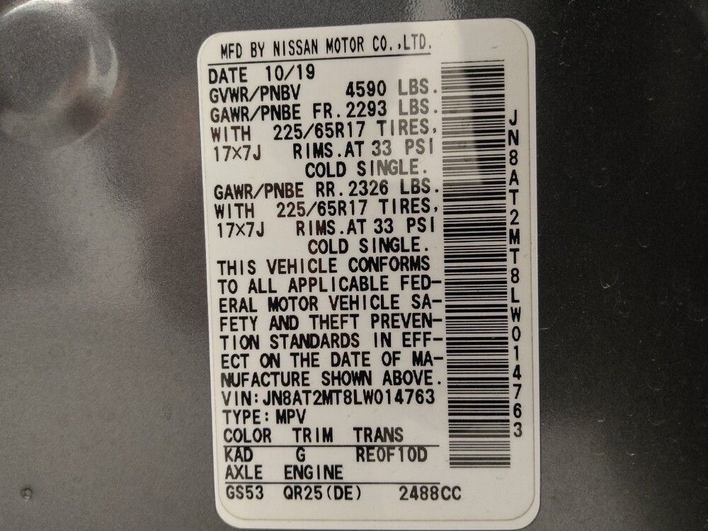 2020 Nissan Rogue in Albuquerque, NM 87113 - 18121447 33