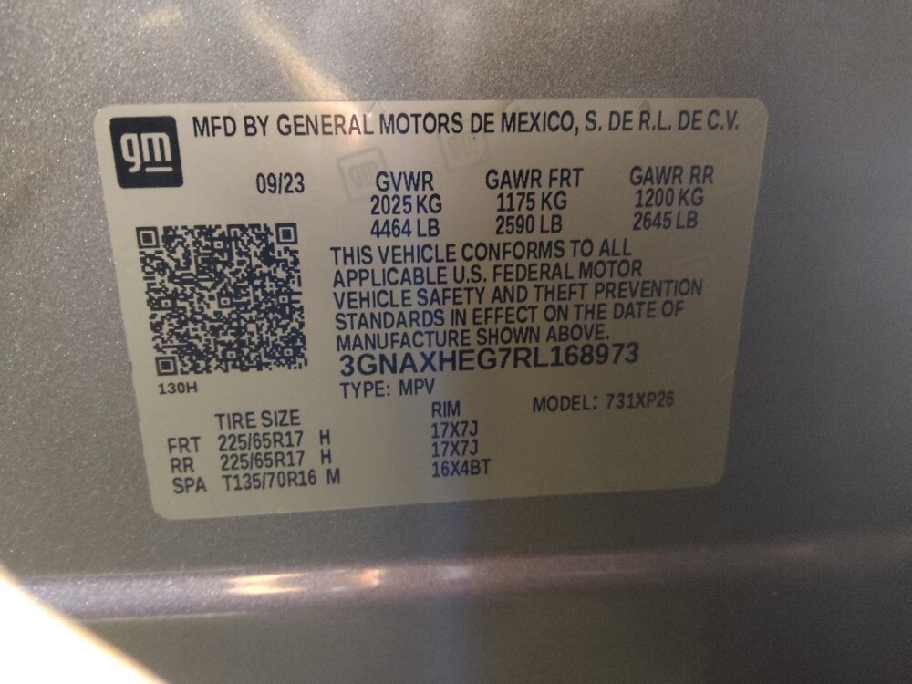 2024 Chevrolet Equinox in Union City, GA 30291 - 18121465 33