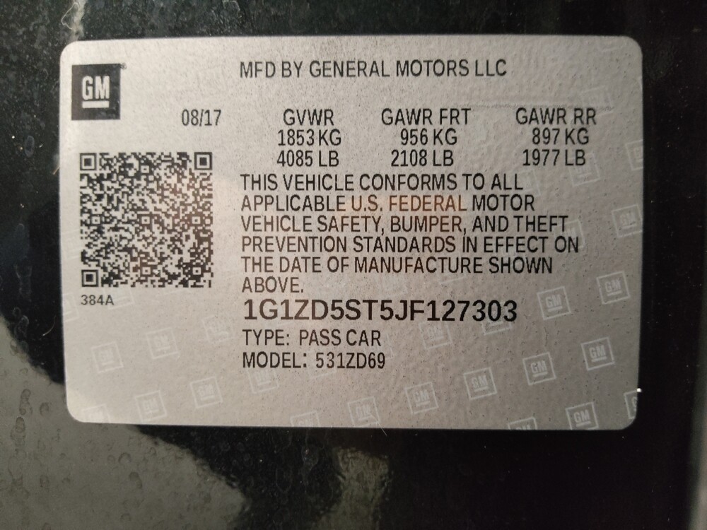 2018 Chevrolet Malibu in Albuquerque, NM 87123 - 18121477 33