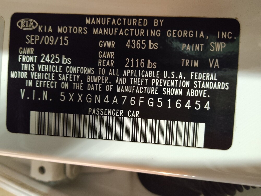 2015 Kia Optima in Tulsa, OK 74145 - 18121578 33