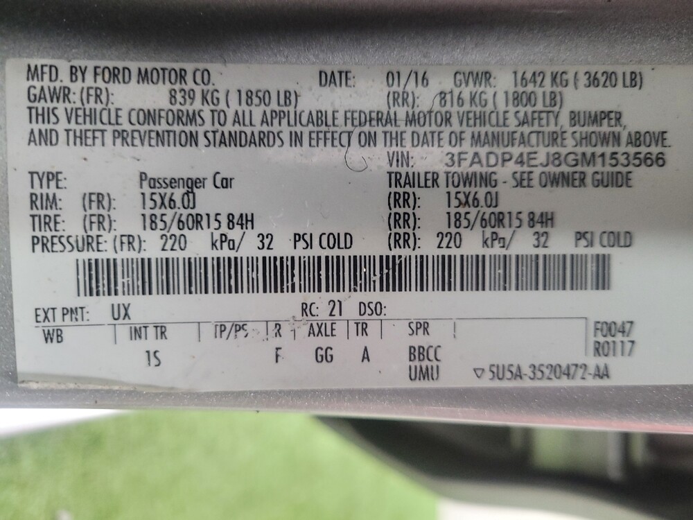 2016 Ford Fiesta in Morrow, GA 30260 - 18121579 33