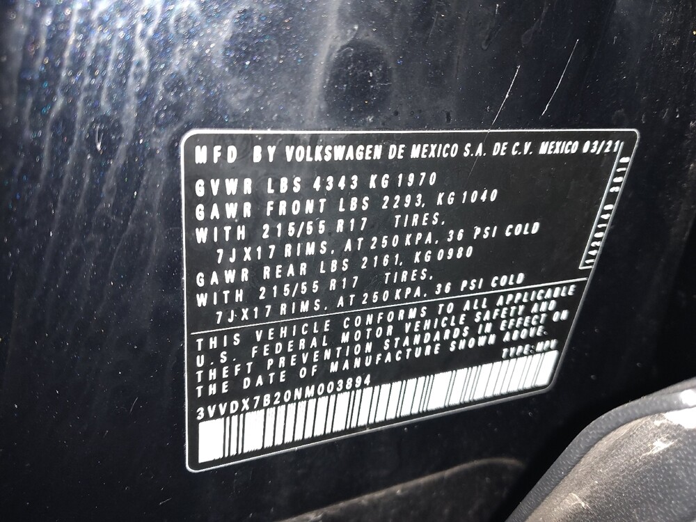 2022 Volkswagen Taos in Fort Worth, TX 76116 - 18121588 33