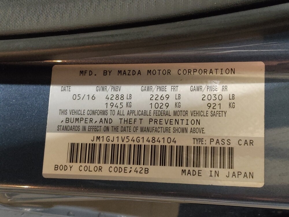 2016 Mazda MAZDA6 in El Paso, TX 79907 - 18121589 33