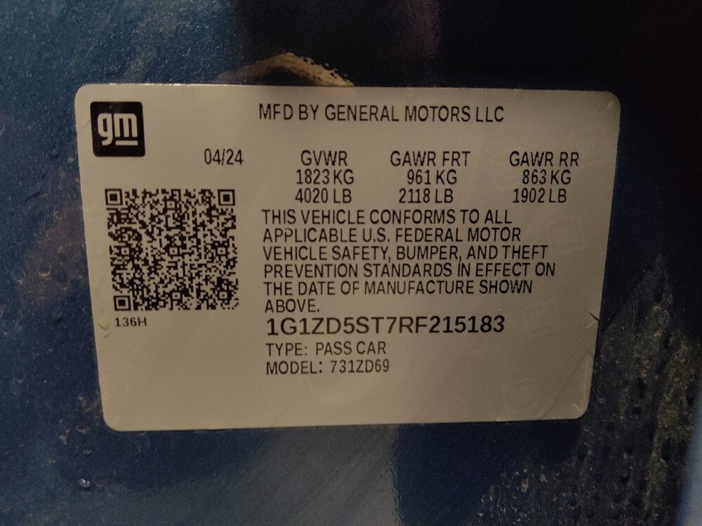 2024 Chevrolet Malibu in Glendale, AZ 85301 - 18121597 33